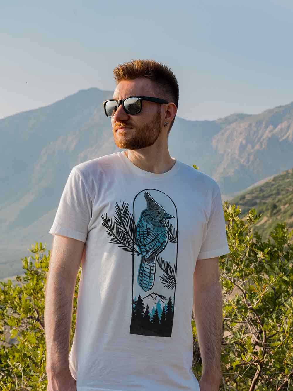 Steller's Jay Graphic T-Shirt