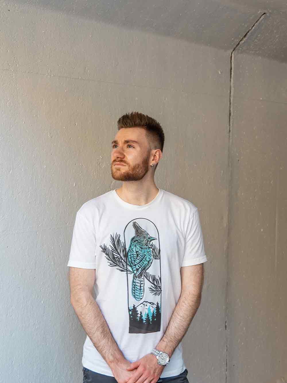 Steller's Jay Graphic T-Shirt